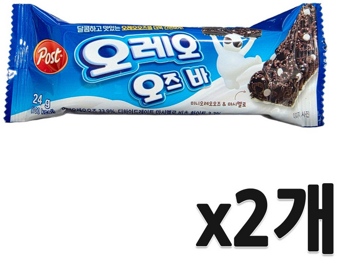 동서 포스트 오레오 오즈바 24g, 2개