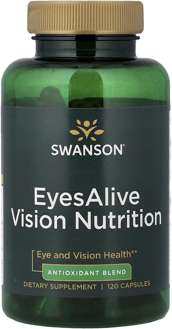 몸관리하세요 겨울입니다 Swanson EyesAlive Vision Nutrition 캡슐 120정 특별관리진행, SwansonEyesAliveVisionNutritio, 1개 - 쿠팡