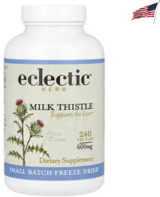 이클레틱 인스티튜션 밀크씨슬 600mg 캡슐 240정, 1개 - 쿠팡