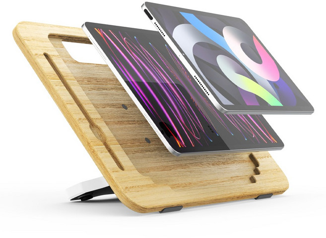 굿밸류 아이패드 거치대 필기 드로잉 휴대용 각도조절