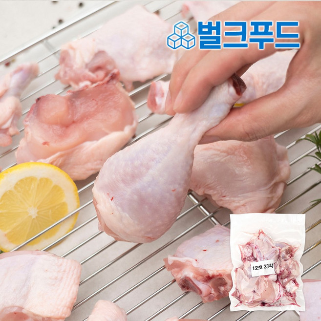 국내산 냉동 도리육 12호(23각) 1kg 닭볶음탕용 절단닭 손질닭, 1개