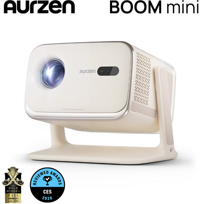 Aurzen BOOM mini Google TV 智慧型投影機