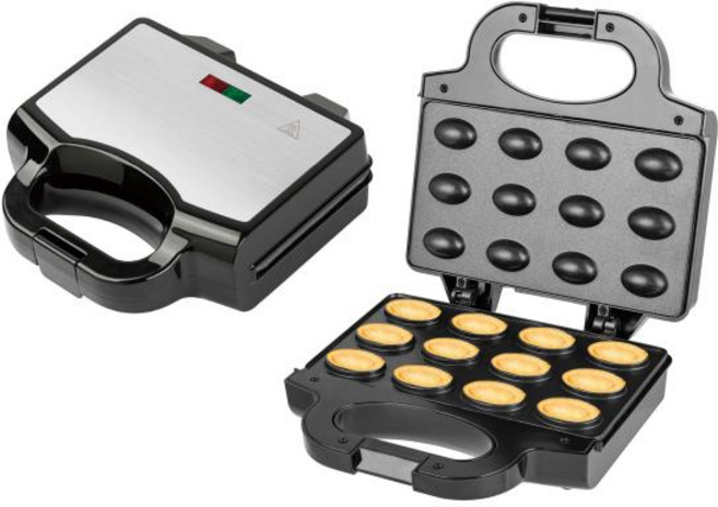 너트가 있는 전기 호두케이크 와플 메이커 베이킹 도구용 주방 비스킷 만들기 소니퍼 12 홀 요리, [01] 옵션1