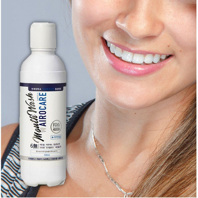 에어로케어 프로폴리스 무알콜 가글 구강 청결제, 600ml, 1개