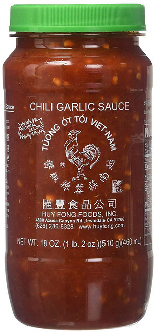 허이펑 칠리 갈릭 소스, 510g, 1개