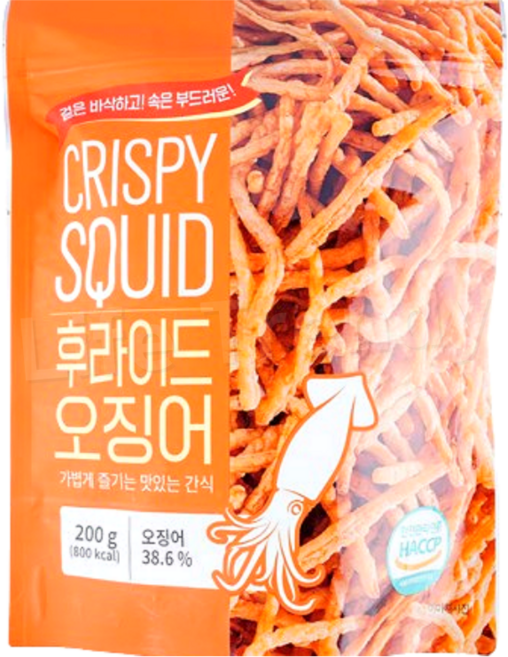 하늘바이오 후라이드 오징어, 200g, 1개