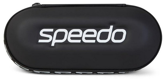 Speedo 유니 수영 고글 케이스 | 보관 | 보호 팬톤 블랙 원 사이즈 고글 보관