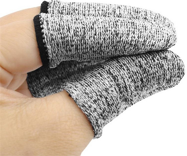 2/3/4/5/10set 작업 손가락 골무 핑거 슬리브 부상 방지 보호 캡 장갑, 1type, 2세트