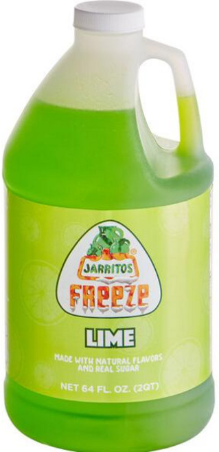 자리토스 라임 슬러시 5:1 콘센트레이트, 1개, 1.89L