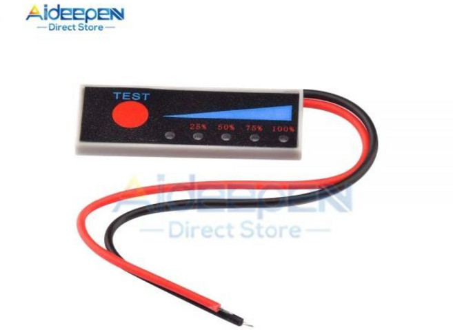 3.7V 2S 3S 4S 18650 리튬 이온 리포 12V 납 배터리 레벨 표시기 테스터 LCD 디스플레이 미터 모듈 용량 전압, 08 12V 4S phosphate