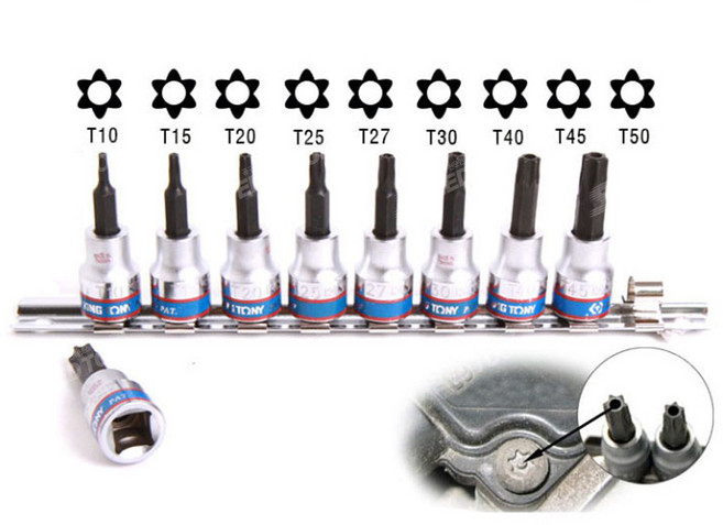 Tspeed 킹토니 TH별세트 톡스별렌치 홀형, TH별렌치세트3/8", 1개