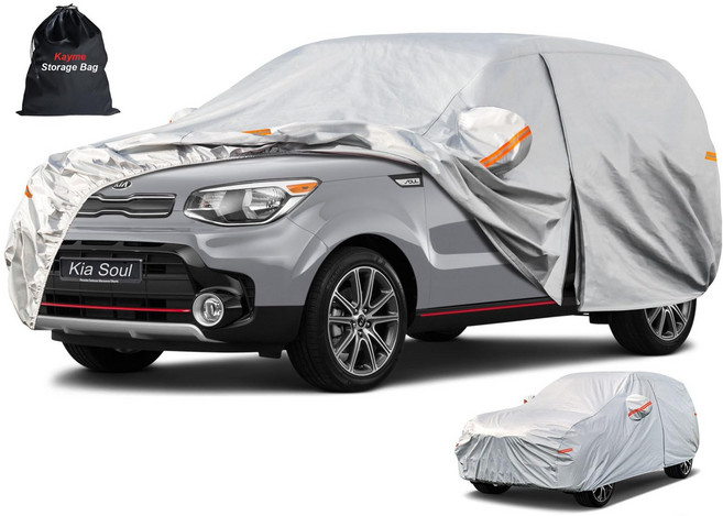 Kayme 고급 눈비방호 자외선차단 자동차커버 전용맞춤형 모든차종대응, 1개