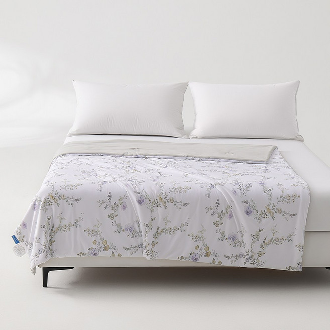 暐可家居 雙面涼感紗 零度冷感冰冰被 單人150x200cm 涼爽絲滑 速涼降溫 夏被, 淨湘（AB版）