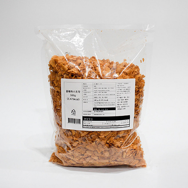 이홈베이킹 롤웨하스조각500g, 1개, 500g