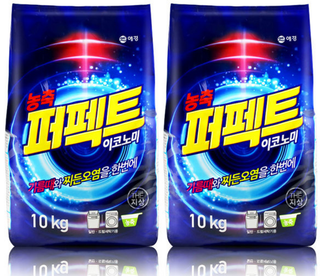 퍼펙트 이코노미 대용량세탁세제/가루세제, 10kg, 1
