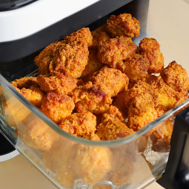 [치킨파티] 육즙팡팡 바삭촉촉 순살치킨 (40조각 내외) 15분완성, 2개, 1kg