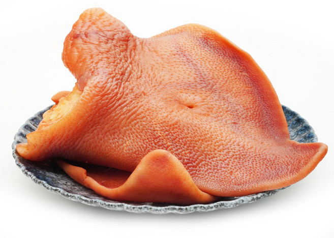 [대국맛짱] 국내산 오향 양념 돼지귀 대사이즈 내외 [일요일/당일발송], 1개, 220g