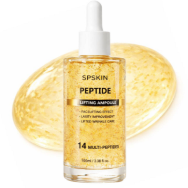 [SPSKIN] 에스피스킨 펩타이트 녹는실 리프팅 앰플, 2개, 100ml