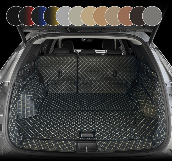 아이빌 슈퍼핏 4세대 카니발 KA4 자동차 7인승 트렁크매트 풀커버 세트 트렁크+사이드+트렁크도어(아웃도어호환X), 팰리브라운, 7인승 스피커없음