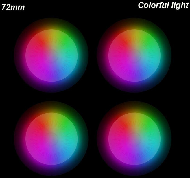 인라인스케이트 스케이트용 LED 플래시 휠 성인 및 어린이용 롤러 휠 부품 90A 80mm 76mm 72mm 70mm 68mm 64mm 60mm 62mm 4 개, 17.72mm-Colorful light, 1개