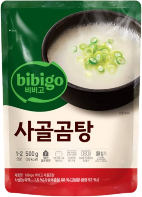 사골곰탕 500G 15개+한우사골곰탕 500G 3개 총 18개, 5개