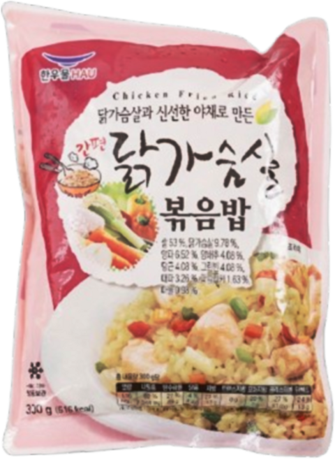 한우물 닭가슴살볶음밥, 300g, 27개