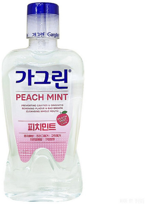 가그린 피치민트 가글 750ml x 4개