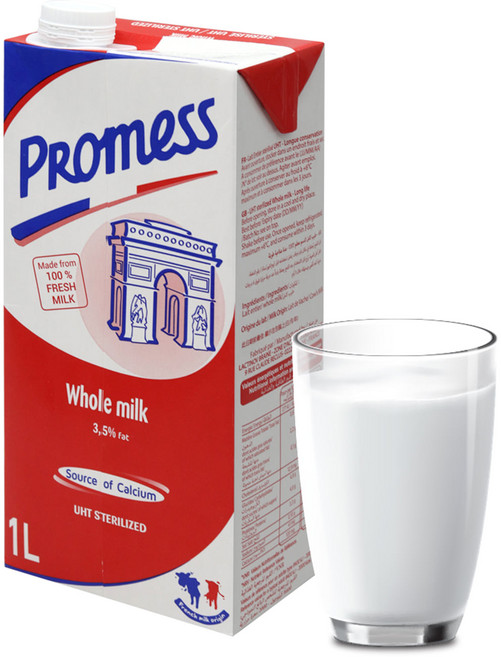 프로메스 멸균 우유, 1L, 1개