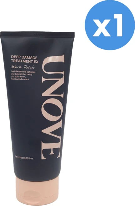 어노브 딥 데미지 트리트먼트 EX 웜페탈, 320ml, 1개 - 쿠팡