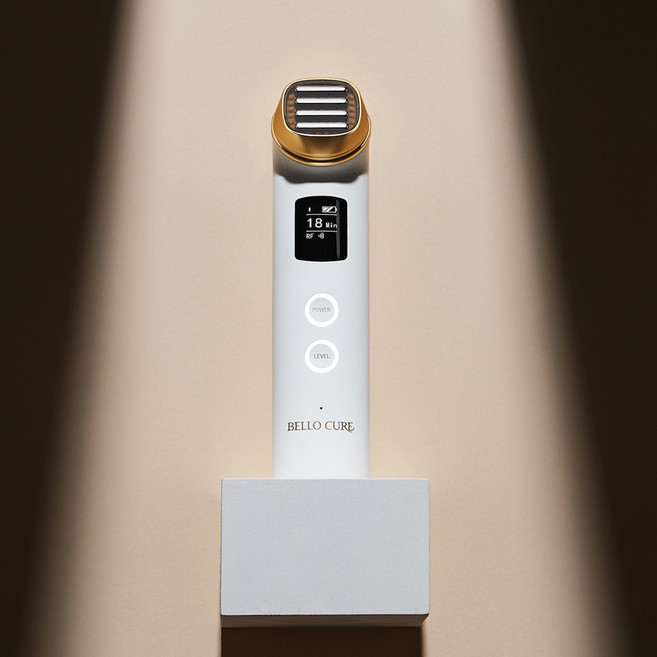 벨로큐어 비세르바 토탈케어 LED 고주파마사지기 EMS 갈바닉 피부관리기 가정용 고주파기 리프팅