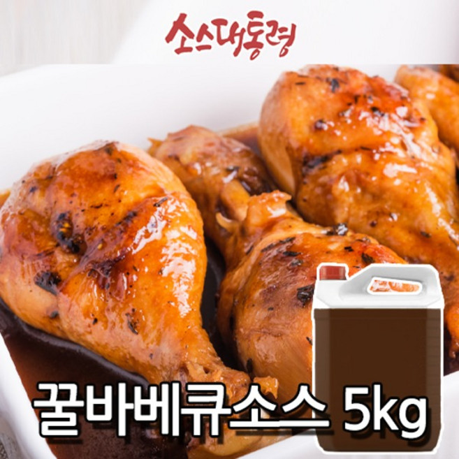 꿀바베큐소스 5kg, 1개