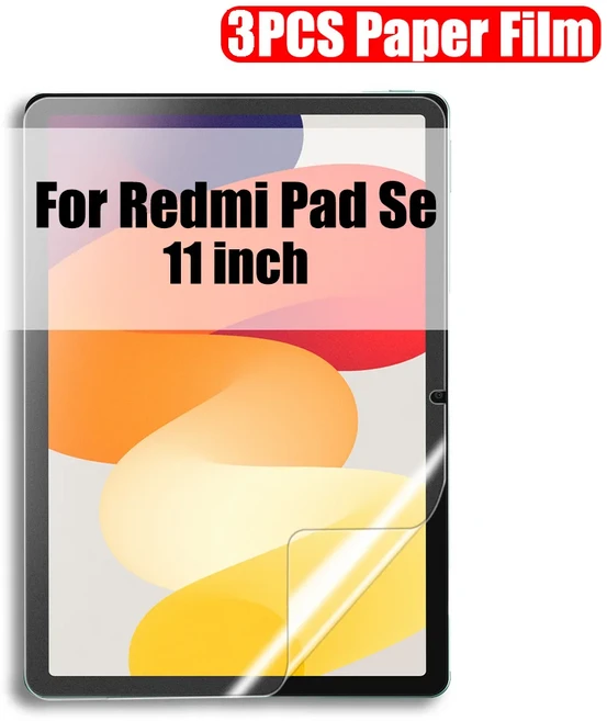 Xiaomi Pad 6 5 Pro 11 인치 6s 12.4 Redmi Se 태블릿 매트 필름 유리 없음용 화면 보호기와 같은 종이 느, 02 Redmi Pad se 11in
