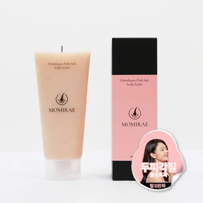 모미래 핑크솔트 두피 스케일러 스케일링 스크럽 히말라야 200g, 4개 - 쿠팡