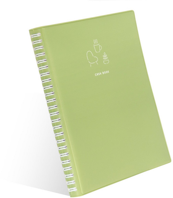 인디고 생활의 온도 가계부 (만년형 12달) - 소비관리 지출기록 가정/개인용 가계부 플래너, 올리브, 1개