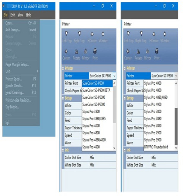 Epson DTF RIP 소프트웨어 V11.2 데스크탑 L1800 R1390 UV 프린터 와이드 버전 SC-P800 600 4880, 02 Version 11.2 Desktop