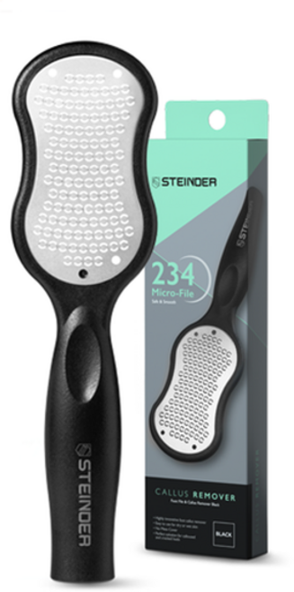 슈테인더 234 발각질제거기 풋케어 굳은살제거 추천 블랙, 1개, 1개입