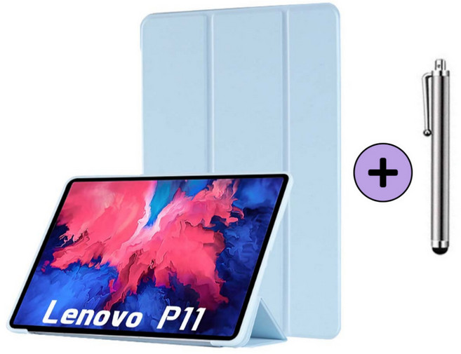 레노버탭 P11 / K11 / P11 플러스 1세대 11인치 호환 케이스 커버 Lenovo Tab TB-J606F J606N J606 J616F P11+ 케이스나라, 스카이