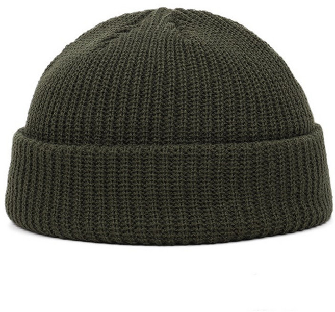 흔한자매 커플비니 겨울 골지 니트 레옹비니 숏비니