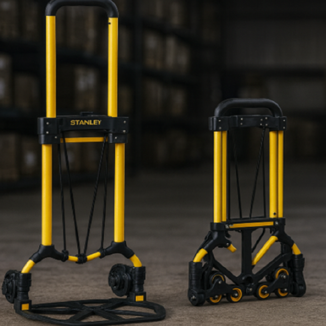 스탠리 접이식 계단용 핸드트럭 30kg 60kg 3단 바퀴 접철식 핸드카트 손수레, 상세페이지참조, 1개