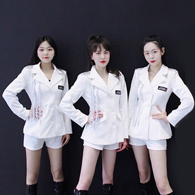 소원을 말해봐 의상 제복 여성 코스프레 무대의상 걸그룹 스타일 섹시 세트 공연복 아이돌