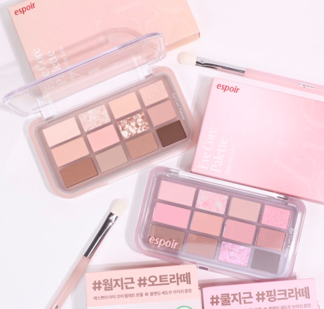 [NEW컬러] 에스쁘아 아이 코어 아이 섀도우 팔레트 전색상 택1, 허니 오트 라떼, 1개