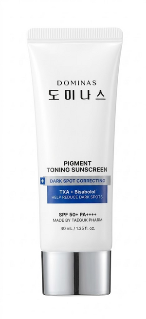 태극제약 도미나스 알파비사보롤 트라넥삼산 톤업 선크림 40ml 2개