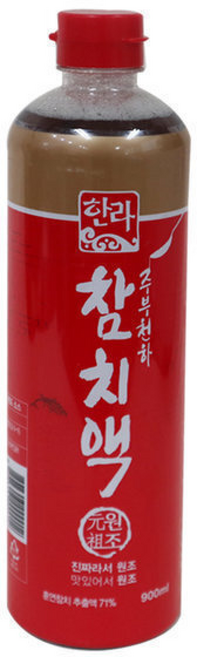 한라식품 참치액, 900ml, 4개