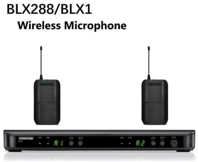 정시출고 BLX288 BETA58A 무선 마이크 SM58LC UHF 듀얼 채널 시스템 노래방 무대 슈어 보컬, 04 BLX288 BLX1_01 CHINA, 01 CHINA, [04] BLX288 BLX1