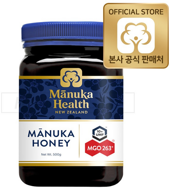 마누카헬스 마누카 허니 MGO 263+ UMF 10+, 500g, 1개