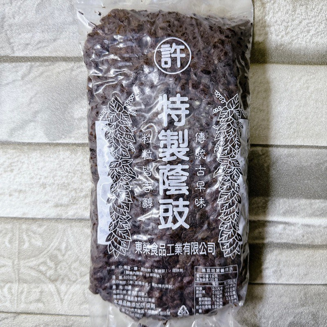 東榮 黑豆豉 黃豆豉 600g, 1個