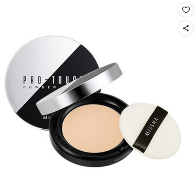 미샤 프로 터치 파우더 팩트 10g, LIGHT COLOR, 1개