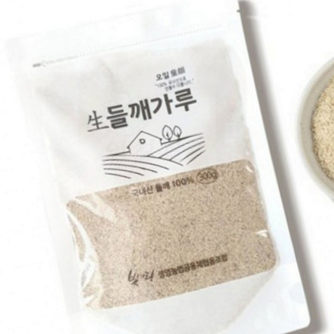 생들깨가루 국산 볶지않은 탈피 껍질벗긴 가루 양념용 300g, 1개, 1g