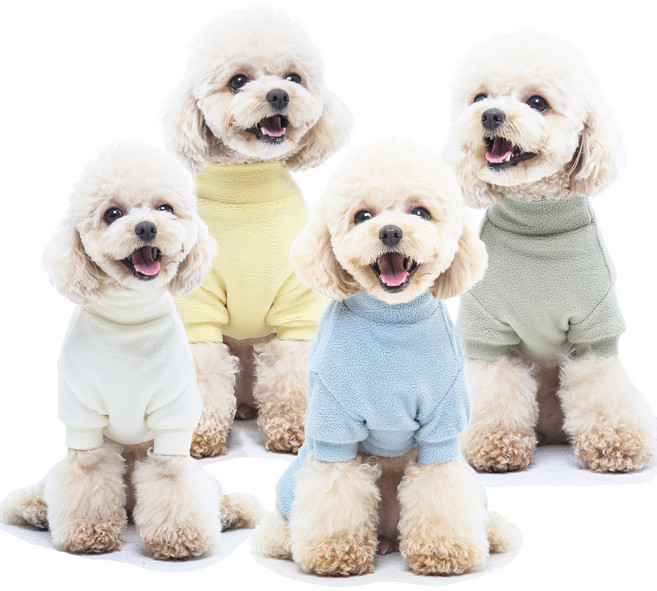 잭펫 강이지플리스 강아지후리스 강아지올인원 강아지겨울옷 강아지명품옷 애견후리스 애견플리스 소형견옷 강아지커플룩, 카키, 1개