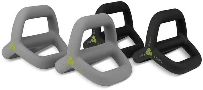 TRX YBell Neo 시리즈 3-in-1 케틀벨 덤벨 및 푸시업 바 운동 장비 | 상업용 등급 네오프렌 코팅 표면 | 근력 운동 및 컨디셔닝 운동에 완벽 | 번들, 15.8lbs, 1개